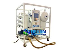 REXON TY-200 Yüksek Verimli Yağ Dehidrasyonu ve Filtrasyonu için Vakum Türbin Yağı Arıtma Cihazı